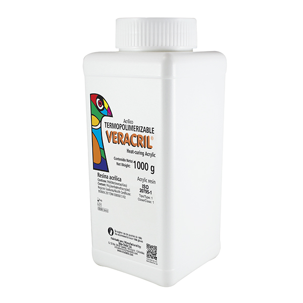 Veracril® Heat-cure Tooth Coloured - New Stetic S.A.